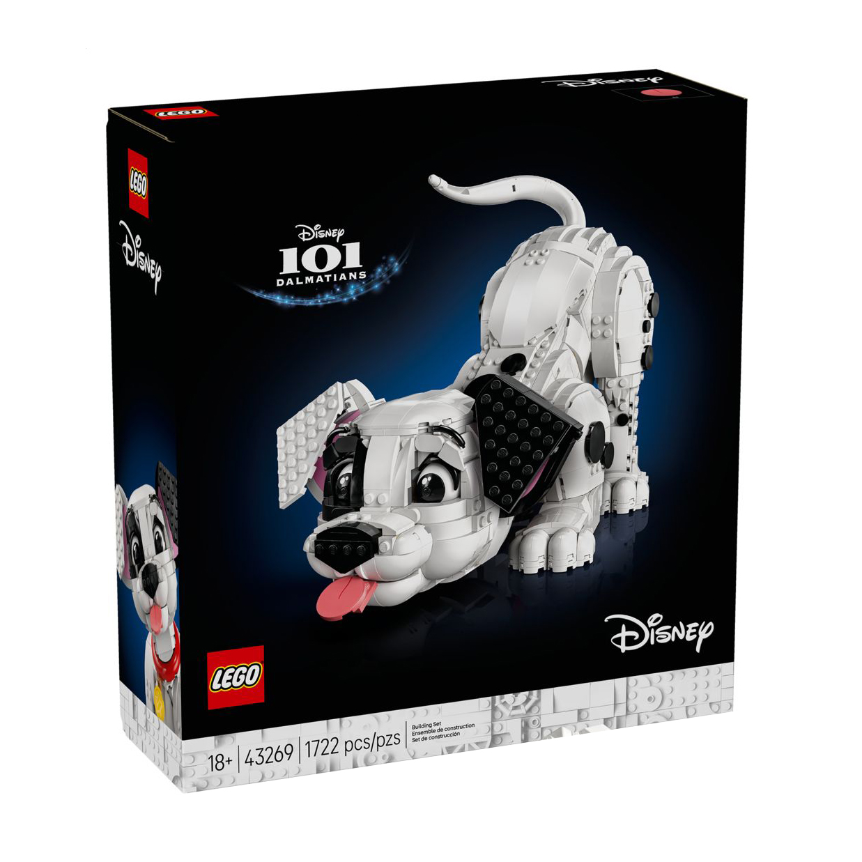 Конструктор LEGO Disney 101 далматинець, 1722 деталі, від 18 років (43269)